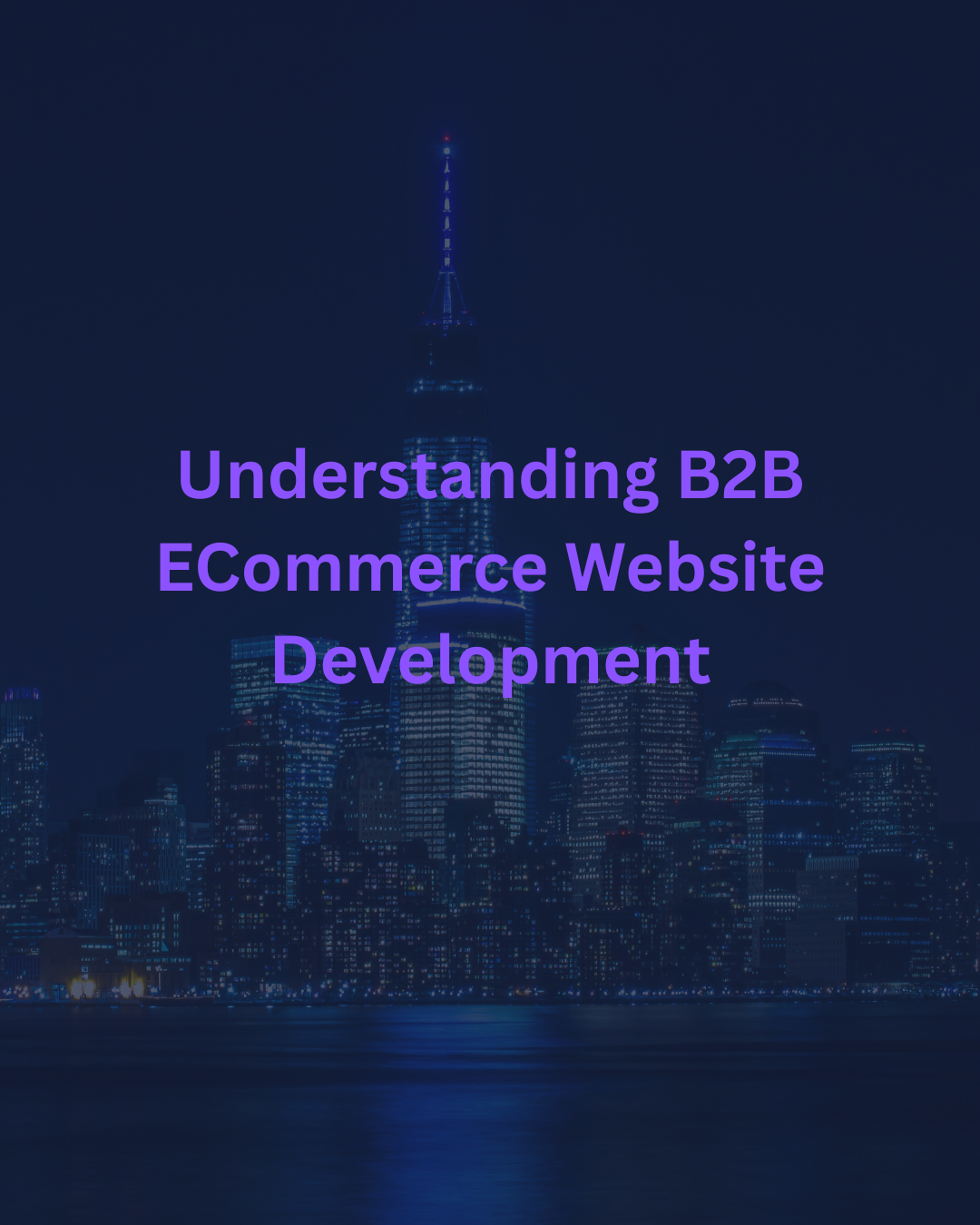 b2b ecommerce website development