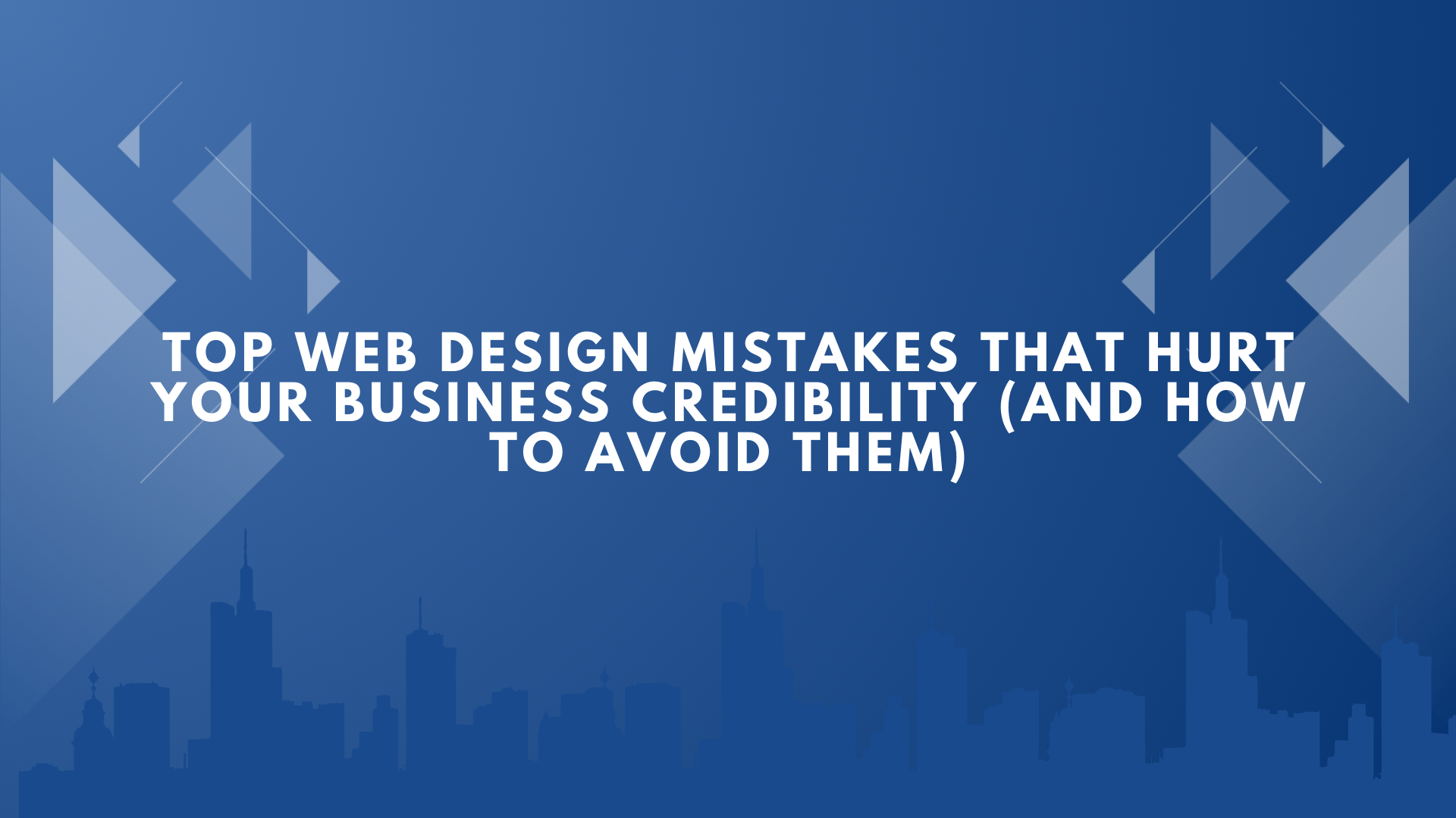 web design mistakes